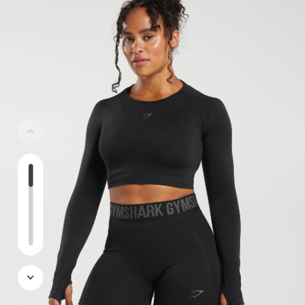 Flex Sports Long Sleeve Crop Top